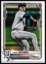 2021 Bowman #11 Tarik Skubal Detroit Tigers
