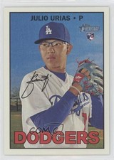 2016 Topps Heritage High Number Julio Urias #600 00jz