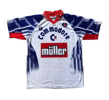 Vintage PSG Jersey Paris Saint-Germain 1992 Retro Shirt Müller Commodore