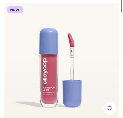 ALLEYOOP Sun Serum Lip Oil SPF 40 - Hydrating Lip Oil for Dry Lips Whirlwind