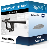 für VW Touran 05.2010-05.2015 Auto HAK AnhäNgerkupplung Starr Neu