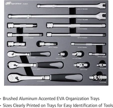 NEW INGERSOLL RAND 752025 19PC Master Ratchet and Socket Accessory Set ~Free Sh.