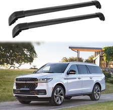 2pc Fit For Lincoln Aviator 2020-2024 Lockable Roof Rail Rack Cross Bar Crossbar 2pc Fit For Lincoln Aviator 2020-2024 Lockable Roof Rail Rack Cross Bar Crossbar