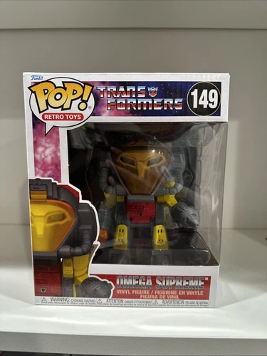 Transformers Omega Supreme Super 6.5" Funko Pop! Vinyl Figure #149 **IN-STOCK**