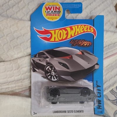 Hot Wheels Lamborghini Sesto Elemento HW City Need for Speed 1:64 Diecast Car G 