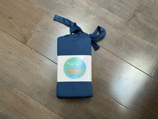 Bedvoyage Luxury 100% Bamboo Standard Solid Pillowcase Set Indigo