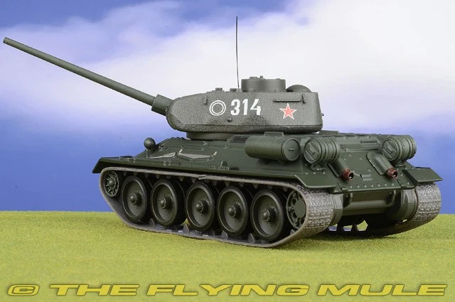 Motor City Classics 1:43 T-34-85 Russian Army 55th Armored Bgd #314 - Image 2 of 4