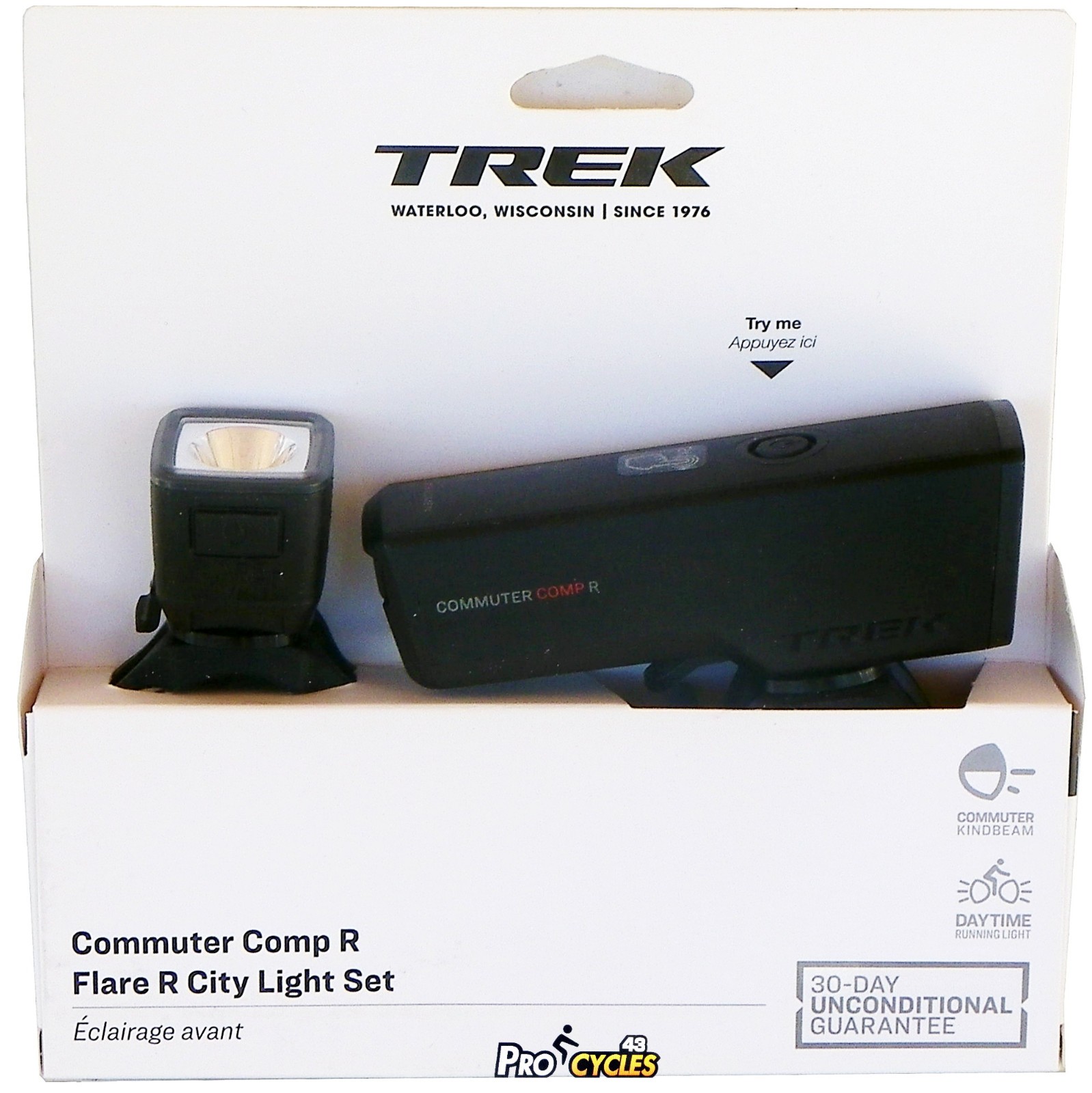 Éclairage TREK Commuter Comp Flare R City pour rouler en sécurité