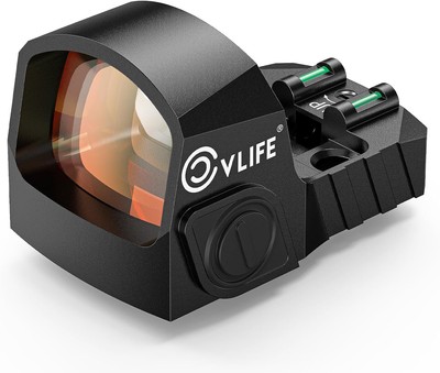 CVLIFE WolfCovert Motion Awake Red Dot Sight,Compatible with RMS/RMSC 