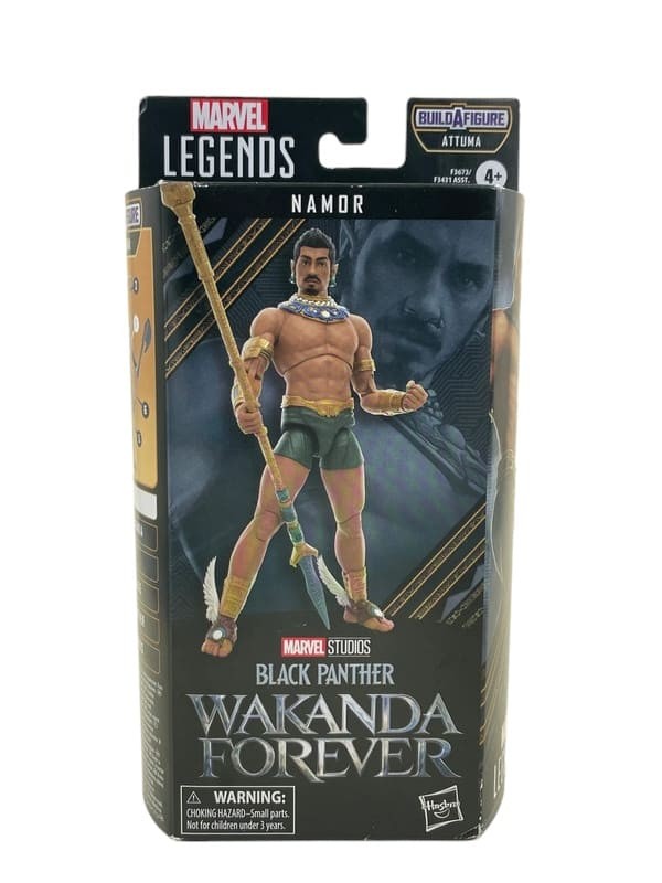 Figurine Marvel Legends Black Panther de Namor par Hasbro en édition collector