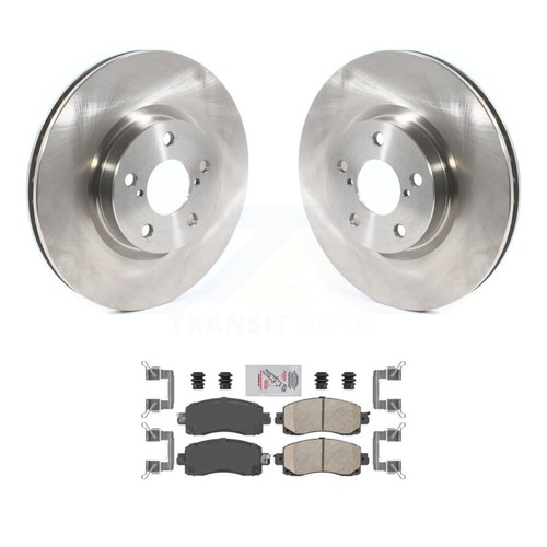 Front Disc Brake Rotors And Ceramic Pads Kit For Subaru Impreza K8A-106961 - Picture 7 of 11