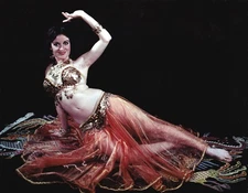 Vintage Photo 8.5x11   29597 Lovely Burlesque Stripper Posing