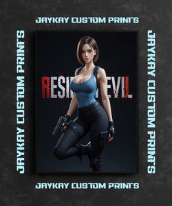 Jill Valentine Poster | eBay