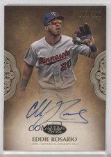 2019 Topps Tier One Prime Performers 267/299 Eddie Rosario #PPA-ERO Auto k8v