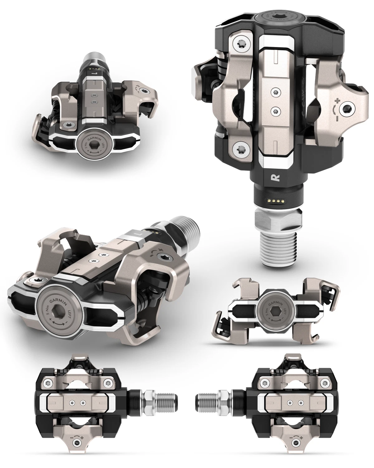 Garmin Rally XC210 Dual-Sensing Power Meter Pedals Off-Road