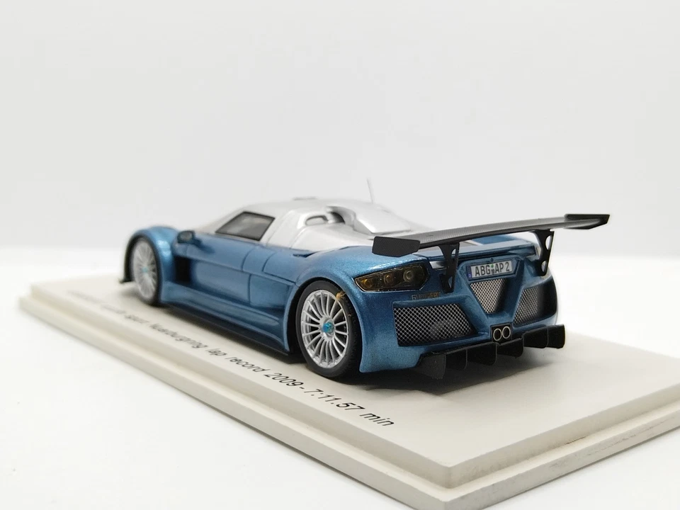 Spark 1/43 Gumpert Apollo Sport Nurburgring Lap Record 2009. Extremely Rare! - Image 4 of 4