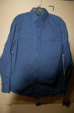 Blue Banana Republic Button Up Dress/Casual Long Sleeve Shirt Large 16-16.5 