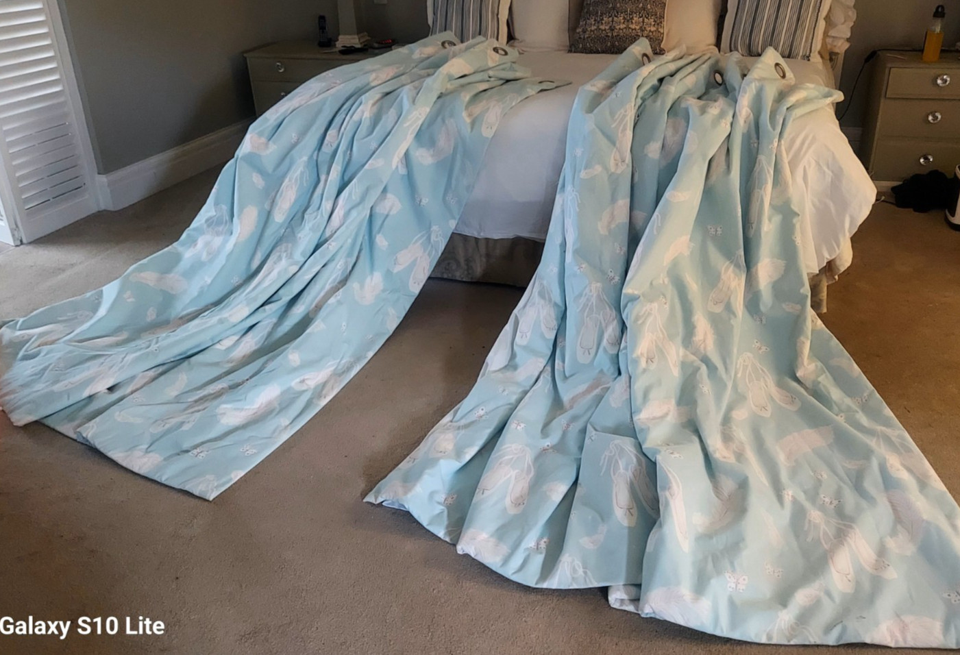 Long length interlined Curtains