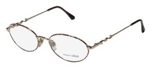 NEW MARCOLIN 7191 EYEGLASS FRAME VINTAGE WOMENS 52-18-140 MULTI-COLOR METAL OVAL