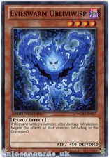 WGRT-EN057 Evilswarm Obliviwisp Limited Edition Mint YuGiOh Card
