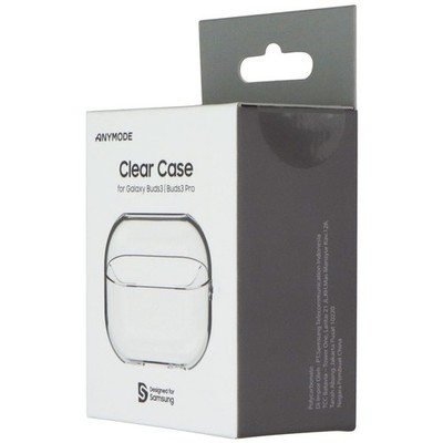 Anymode Clear Case for Samsung Galaxy Buds3 / Buds3 Pro - Clear