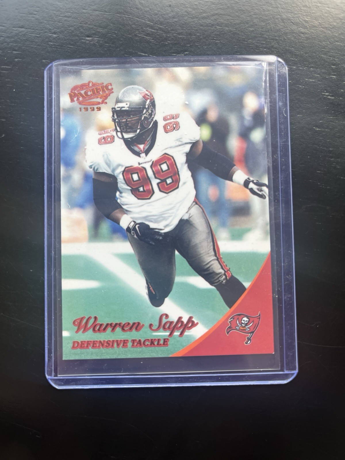 1999 Pacific - Warren Sapp #389 Copper /99