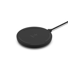 Image of Belkin BoostCharge Qi Wireless Charging Pad 10W + Power Supply - Black