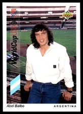 Abel Balbo 1993 Upper Deck World Cup Preview (English/Spanish) #66 Argentina