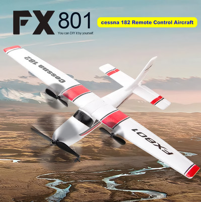  FX801 RC Plane EPP Foam 2.4G 2CH RTF Remote Control Wingspan Aircraft Fixed DE