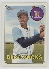 2018 Topps Heritage Minor League Edition Khalil Lee #122 0b3