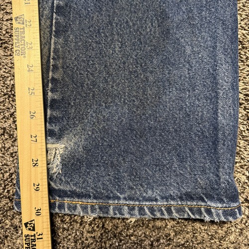 Vintage Levis 517 Boot Cut Jeans 36x30 Perfect Fade Blue Distressed Worn Y2K ‘02 by Levi's, $75 - Photo 12