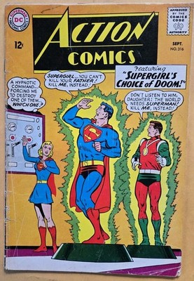 Action Comics 316 G- (1.8) DC Comics 9/64