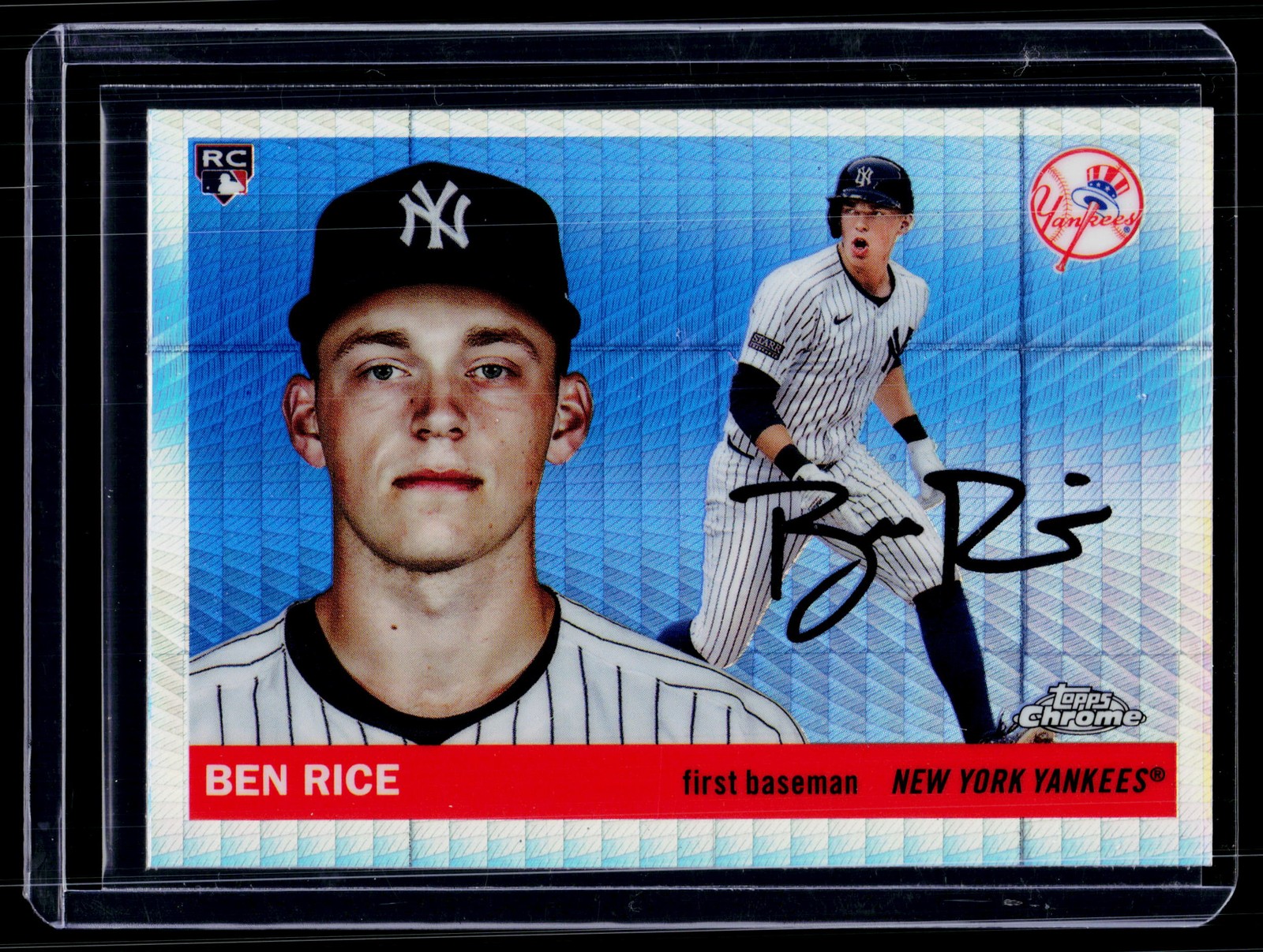2025 Topps Chrome Platinum #311 Ben Rice Prism