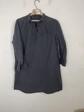 Pomander Place Dress Women XL Black Polly Minimal Tuckernuck Casual Relaxed Boxy