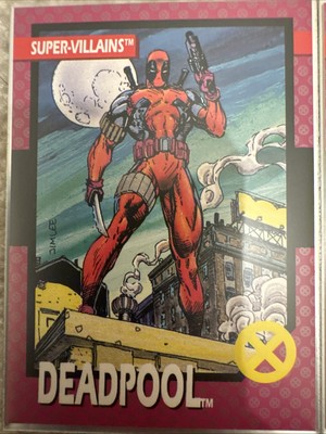 DEADPOOL & Wolverine (1992) Impel Trading Card #43 Super-Villains MCU Film HOT!