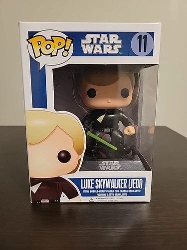 Luke Skywalker JEDI #11 Funko Pop! Star Wars VAULTED Blue Box with protector