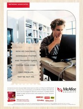 2002 McAfee Security Virus Scan Original Advertisement v2