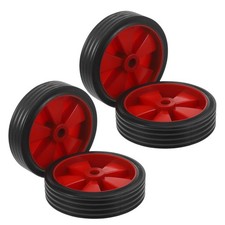 4Pcs Air Compressors Wheels - 5" Industrial Caster Wheels with 13mm Hole for