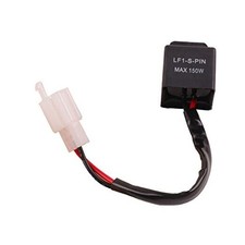 2-Pin Electronic LED Flasher Relay FIX Motorcycle Turn Signal Bulbs Hyper