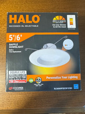 HALO 6" Recessed LED Downlight Dimmable Selectable CCT Direct Mount
