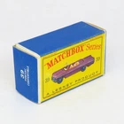 Matchbox - 39 Pontiac Convertible - Original Empty Box Only - Reg. Wheels Lesney