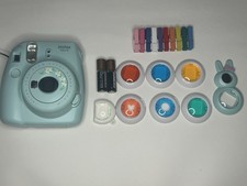 Fujifilm Instax Mini 9 Ice Blue Instant Camera Bundle Case & Accessories Tested