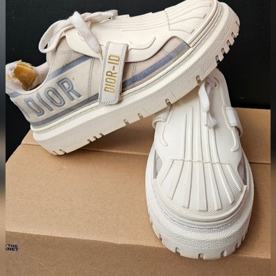 Christian Dior Dior-ID Logo Sneakers EU 37 Made in Italy White