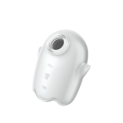 Satisfyer Glowing Ghost, Double Air Pulse Vibrator, Silikon (8,5 cm)