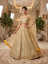 Indian Ethnic Bollywood Lehenga Choli Designer Party Wedding Bridal Lehnga Wear