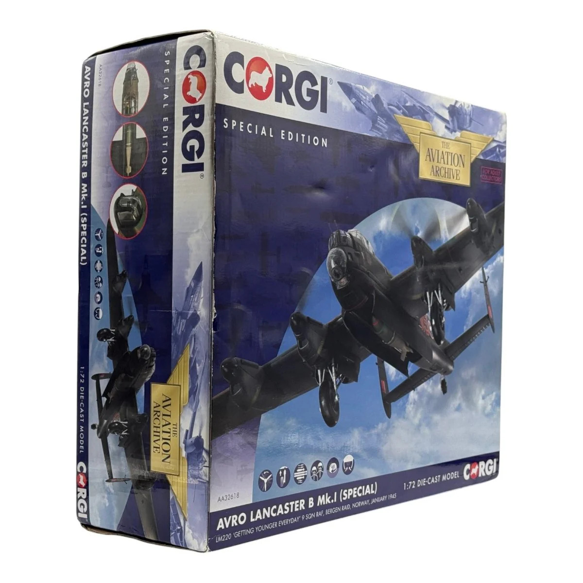 Corgi Aviation AA32618 1:72 Lancaster B.Mk I Tallboy Raid | eBay