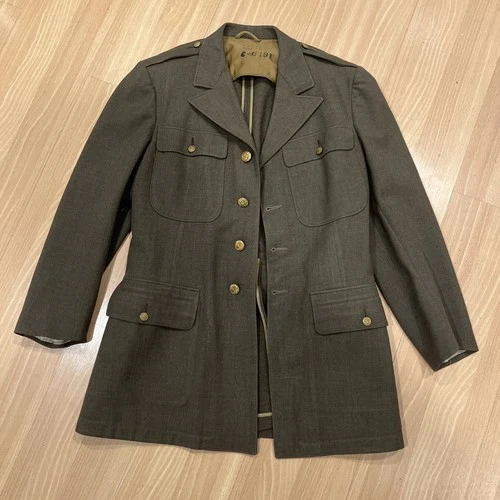 WWII US Army Air Force Enlisted Dress Jacket Size 40L Vintage Military