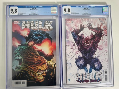 HULK #6 1:500 (2022) And 1:200 CGC 9.8 STEGMAN 1st Appearance TITAN Set