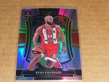 2025/26 Panini Select EUROLEAGUE EVAN FOURNIER PREMIER LEVEL SILVER PRIZM #157
