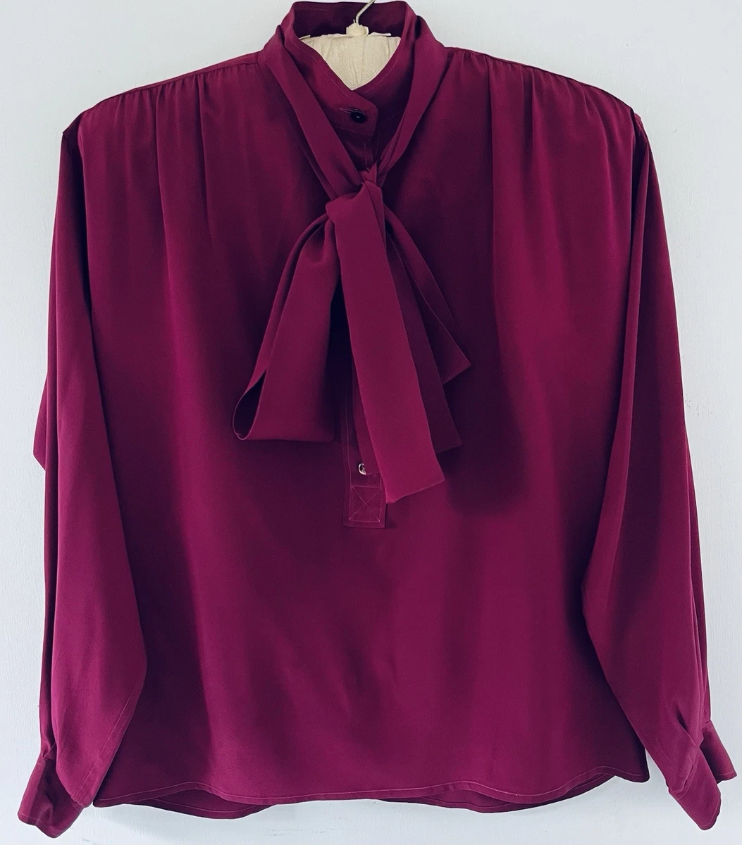 トップス vintage yves saint laurent red blouse Yves Saint Laurent Vintage Tops for Women for sale | eBay